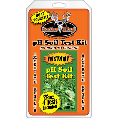 Antler King pH Soil Test Kit, 4 Test Included
