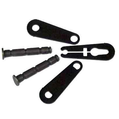 Elftmann AR-15 Anti Walk Anti Rotation Trigger Pin Set Black