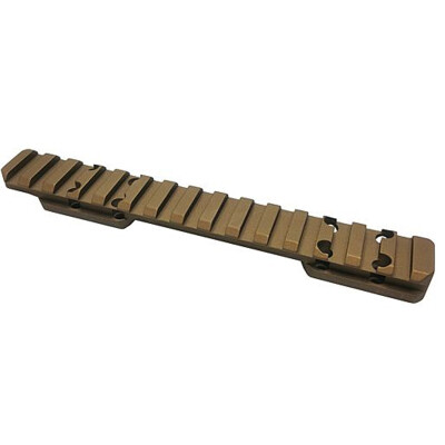 Talley Manufacturing Picatinny Base Browning X-Bolt Long Action Hells Canyon 7075-T6 Alloy Cerakote Burnt Bronze Finish