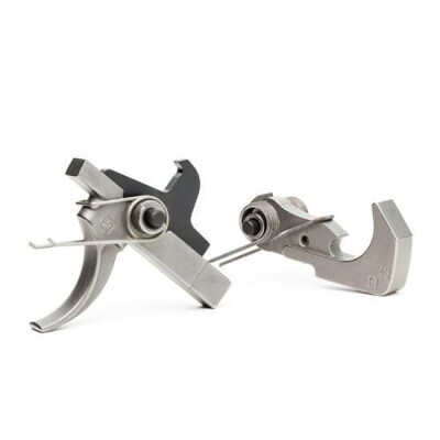 BCM GUNFIGHTER PNT AR-15 Trigger Assembly Polished Nickel Teflon BCM-PNT-TA1