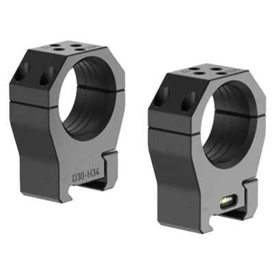 Audere PSR Scope Rings 30mm Medium Black