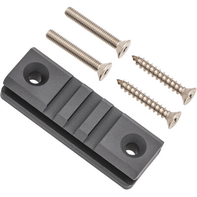 Accu-Tac Picatinny Rail Mount 2.5" Long Aluminum Matte Black