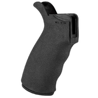 JE Machine Tech AR-15 Textured Rubber Pistol Grip with Storage Compartment Rubberized Black