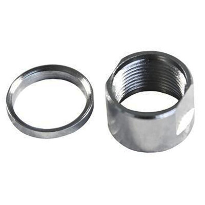 JE Machine Tech 7.62/.308 Thread Protector 5/8x24 TPI Crush Washer Steel Silver