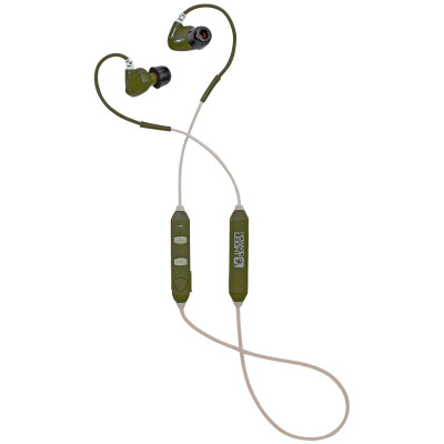Howard Leight Impact Sport In-Ear Earbuds with Electronic Hear Through Protection Green