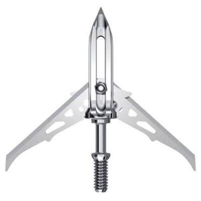 Ravin Steel Broadheads Mechanical 2 Blade Rated for 500 fps Steel 3 Pack