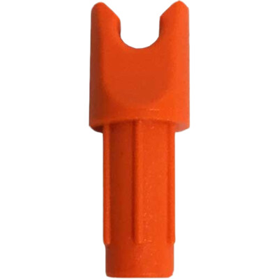 Ravin Replacement Nocks Trac-Trigger Design High Impact Polymer Orange 12 Pack