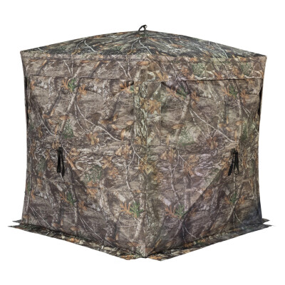 Rhino Blinds R180 See Thru Mesh Ground Blind - Realtree Edge