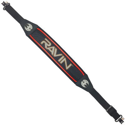 Ravin Shoulder Sling with QD Swivels 2.5" Wide Padded Neoprene Black