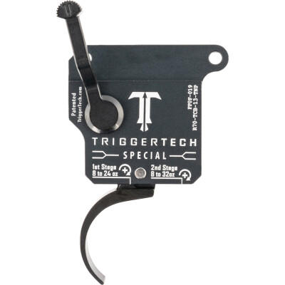 TriggerTech Special Remington 700 Clone Two-Stage Trigger 1-3.50 lbs Pro Curved Shoe Grey/Black