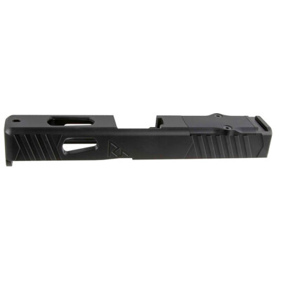 Rival Arms Slide for SIG Sauer P365 XL Models RMS Optic Cut CNC Machined 416 Stainless Steel Billet Matte Black Finish