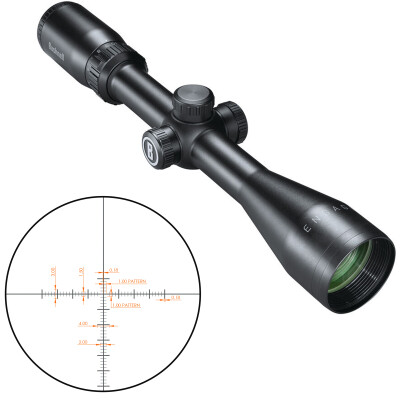 Bushnell Engage 4-12x40mm Riflescope Deploy MOA Reticle Non-Illuminated 1" Tube 0.25 MOA per Click Side Parallax Adjustment Second Focal Plane Matte Black