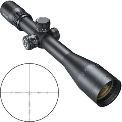 Bushnell Engage 4-16x44mm Riflescope Deploy MOA Reticle 30mm Main Tube TLT Turrets Side Focus Parallax Matte Black