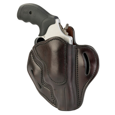 1791 Gunleather RVH-3 OWB Belt Holster for Z Frame Revolvers Right Hand Draw Leather Signature Brown
