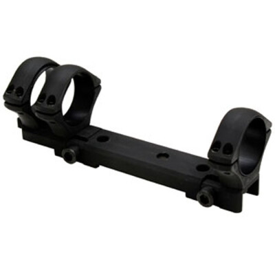 Sako TRG 3 Ring Scope Mount Medium Height 30 MOA Steel and Polymer Black Phosphate Finish