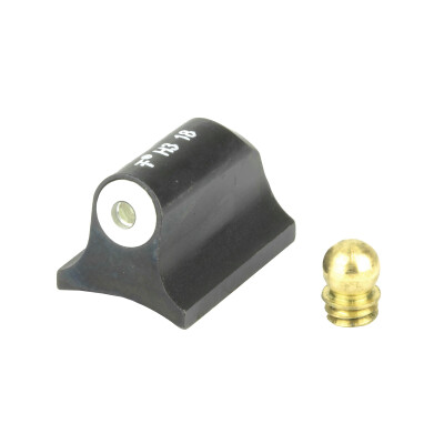 XS Sight Systems Big Dot Green Tritium Shotgun Bead Size 0.120" to 0.140" Plain Barrel Front Sight Matte Black