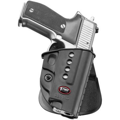 Fobus Evolution Holster SIG Sauer P220,P226,P227,P245 Right Hand Roto-Paddle Attachment Polymer Black