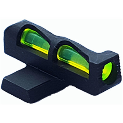 HiViz LITEWAVE SIG Sauer P Series Sight Height #6 Fiber Optic Front Sight Red/Green/White Steel Black SGLW06
