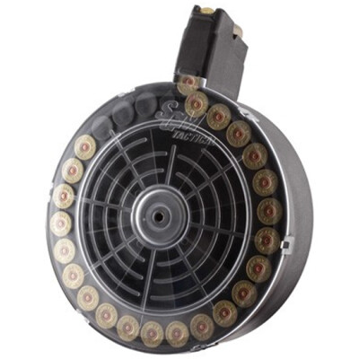 SGM Tactical VEPR 12 Gauge Shotgun 25 Round Drum Magazine 2-3/4" Shells Only Polymer Matte Black