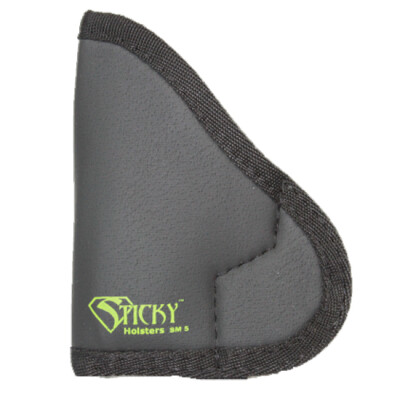 Sticky Holsters SM-5 Small IWB Holster Ambidextrous Small Semi Auto Pistols Sticky Skin Material Matte Black Finish