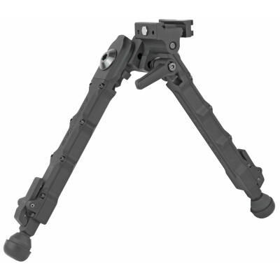 Accu-Tac SR-5 G2 Bipod 6.25" to 10.75" Height Picatinny Mount Aluminum Flat Black