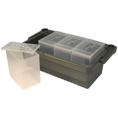 MTM Case-Gard Shotshell Box Caddy Polypropylene Army Green