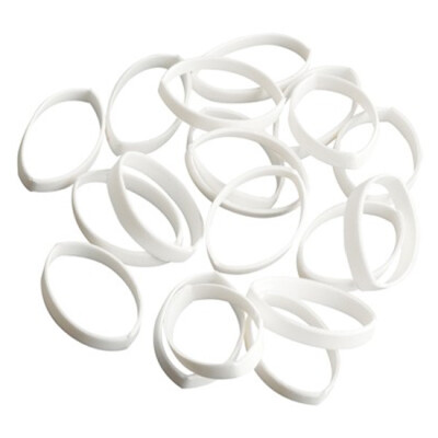 Swhacker Products Set of 18, 125 Grain 2 Blade Broadhead Replacement Bands Shrink Tubing SNJ-580-JYVEE
