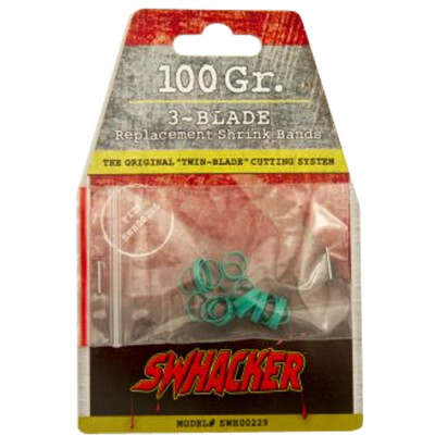 Swhacker Products Set of 18, 3 Blade Broadhead Replacement Bands Shrink Tubing SNJ-580-DHZFJ