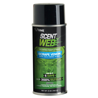 Shooting Made Easy Scent Web Scrape Venom Scented Foam String 5oz Can