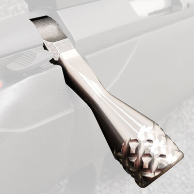 Mountain Tactical Tikka T1x Bolt Handle Diamond Cut Stainless Steel Natural Finish