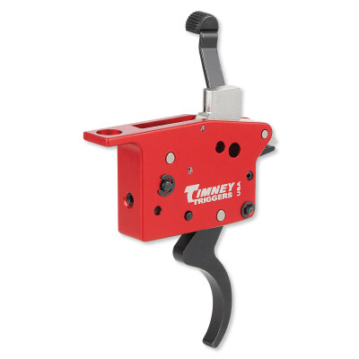 Timney Trigger for Mosin Nagant Adjustable from 1.5 LBS to 4 LBS with 3 LB Default Steel Red 307