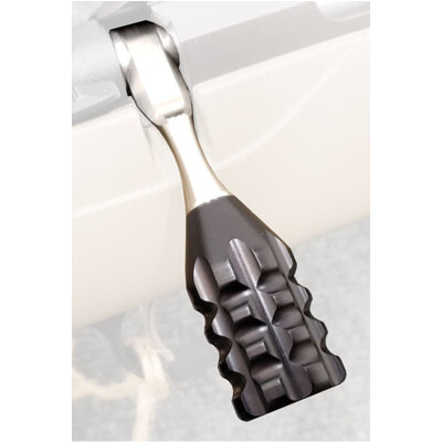 Mountain Tactical Tikka T3/T3x Bolt Handle Kit Pineapple Cut Stainless Steel/Aluminum Two Tone Finish