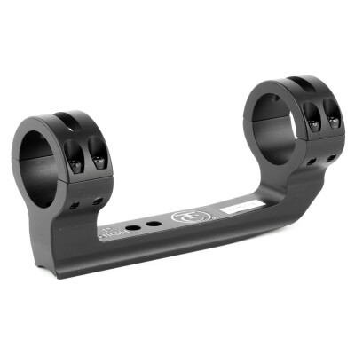 Thompson Center One Piece Scope Base/Ring Combo 1" Tube Diameter High Height Machined Billet Aluminum Anodized Finish Matte Black