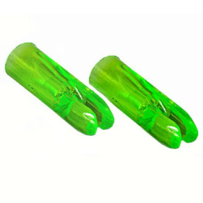 5/16" Arrow Nocks, Green, 6 Pack