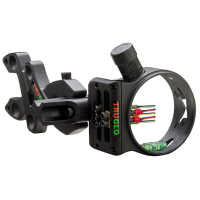 TRUGLO Storm Bow Sight 5 Pin with Light Aluminum Black TG3015B