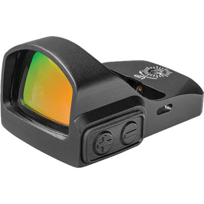 Truglo Tru-Tec Red Dot Sight, Aluminum, 3 MOA Reticle, Picatinny and Pistol Mount, Black Finish, CR2032