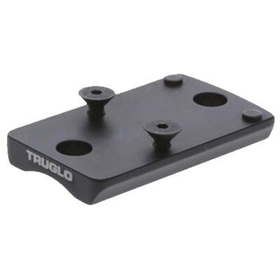 TRUGLO Dot-Optic Mount for Ruger 10/22 Fits Doctor/Noblex Footprint Red Dots Steel Black