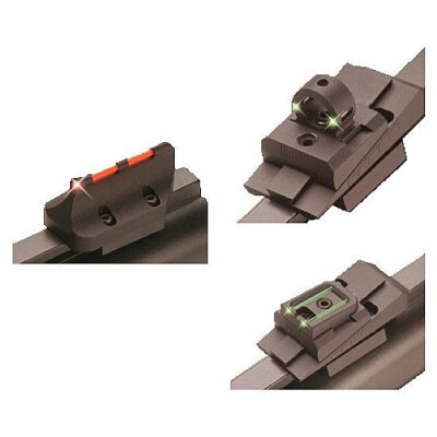 TRUGLO Tru-Point Xtreme Turkey and Deer Fiber Optic Shotgun Sights Contrasting Colors Universal Mount TG960