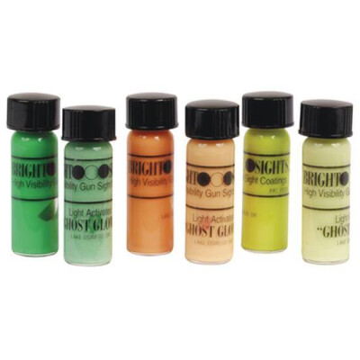 TRUGLO Glo Brite Ghost Sight Glow Paint Kit 6 Colors TG985B