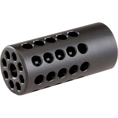 Tactical Solutions Trail-Lite .900" Compensator Threaded 1/2x28 .900 Diameter 360 Degree Ported Matte Black Finish TLCMP-02