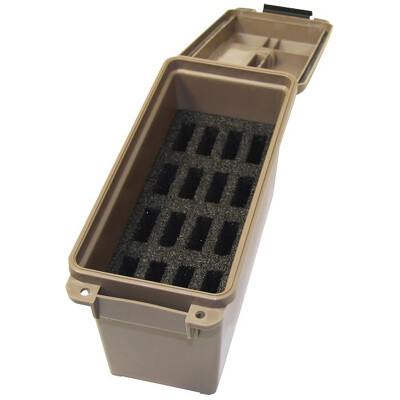 MTM\Case-Gard Tactical Magazine Can Holds 16 1911 Magazines Plastic Dark Earth TMC1911