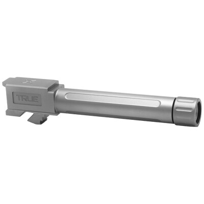True Precision Threaded Drop In Barrel for Glock 17 Gen1-4 Stainless