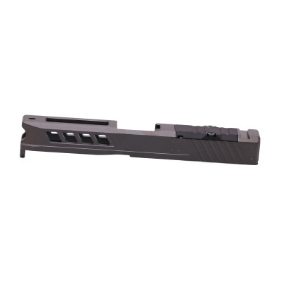 True Precision Axiom Slide RMR Cut for Glock 19 Gen 3 Black DLC