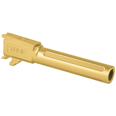 True Precision SIG Sauer P365XL Non-Threaded Drop In Replacement Barrel 9mm Luger Gold Titanium Nitride Finish