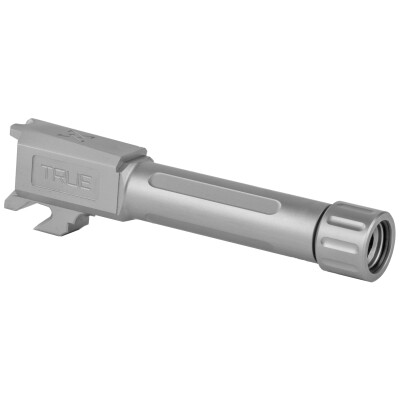 True Precision Springfield Armory Hellcat Threaded 1/2x28 Drop In Replacement Barrel 9mm Luger Stainless Steel Finish
