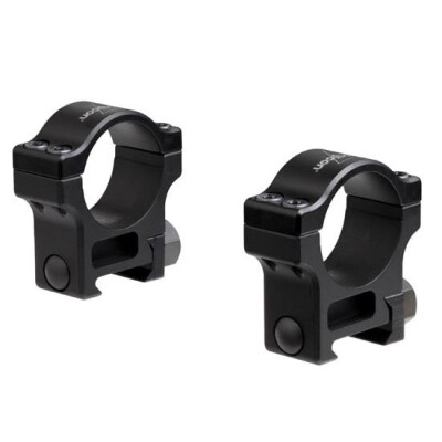 Trijicon AccuPoint Picatinny Scope Rings 30mm High Aluminum Black Finish TR105