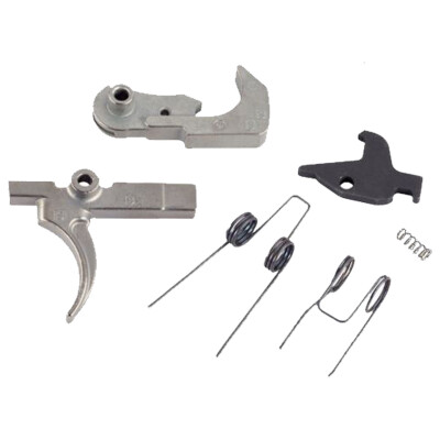 Wilson Combat Tactical Trigger Kit AR Platform Single-Stage Semi Auto Nickel Teflon Finish