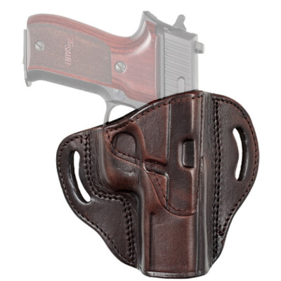 Tagua Gunleather TX1836 Cannon For Ruger GP100 and Similar Belt Slide Holster Right Hand Leather Brown