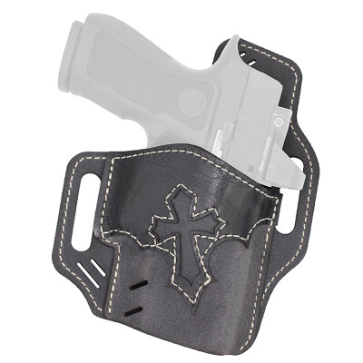 Versacarry Arc Angel Vintage Series OWB Holster for Subcompact Autos Gray/Black
