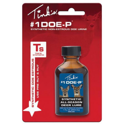 Tinks Doe-P Synthetic Non-Estrous Doe Urine 1 oz. W5257